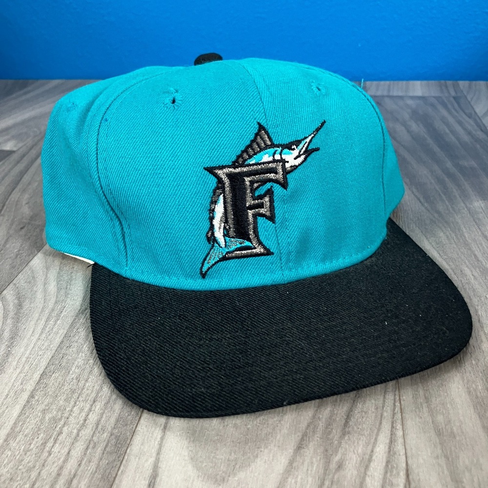 Vintage Florida Marlins Sports Specialties 7 1/2 Fitted Hat MLB‎ Merchandise
